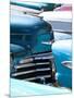 Vintage American Cars Parked on a Street in Havana Centro-Lee Frost-Mounted Premium Photographic Print