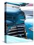 Vintage American Cars Parked on a Street in Havana Centro-Lee Frost-Stretched Canvas
