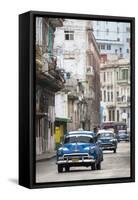 Vintage American Cars Used as Local Taxis-Lee Frost-Framed Stretched Canvas