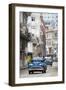 Vintage American Cars Used as Local Taxis-Lee Frost-Framed Photographic Print