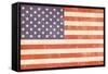 Vintage American Flag-Alisa Foytik-Framed Stretched Canvas