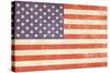 Vintage American Flag-Alisa Foytik-Stretched Canvas