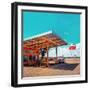 Vintage Americana Garage-Salvatore Elia-Framed Photographic Print