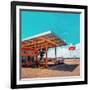 Vintage Americana Garage-Salvatore Elia-Framed Photographic Print