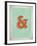 Vintage Ampersand-Kindred Sol Collective-Framed Art Print