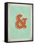 Vintage Ampersand-Kindred Sol Collective-Framed Stretched Canvas