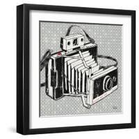 Vintage Analog Camera-Michael Mullan-Framed Art Print