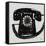 Vintage Analog Phone-Michael Mullan-Framed Stretched Canvas