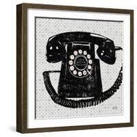 Vintage Analog Phone-Michael Mullan-Framed Art Print