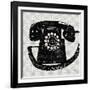 Vintage Analog Phone-Michael Mullan-Framed Art Print