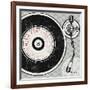 Vintage Analog Record Player-Michael Mullan-Framed Art Print