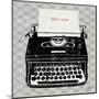 Vintage Analog Typewriter-Michael Mullan-Mounted Art Print