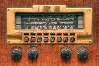 &lsquo;Vintage Antique Radio Dial&rsquo; Photographic Print - SeanPavonePhoto