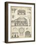 Vintage Architect's Plan III-Vision Studio-Framed Art Print