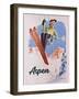 Vintage Aspen Ski Lift-Vintage Lavoie-Framed Giclee Print
