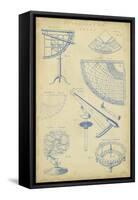 Vintage Astronomy I-Chambers-Framed Stretched Canvas