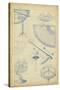 Vintage Astronomy I-Chambers-Stretched Canvas