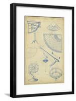 Vintage Astronomy I-Chambers-Framed Art Print