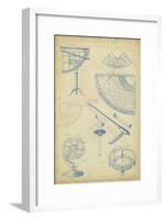 Vintage Astronomy I-Chambers-Framed Art Print