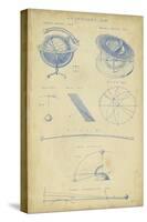 Vintage Astronomy III-Chambers-Stretched Canvas