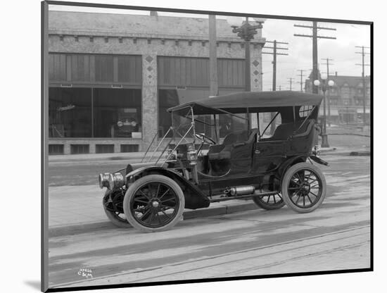 Vintage Automobile, Seattle, 1915-Ashael Curtis-Mounted Giclee Print