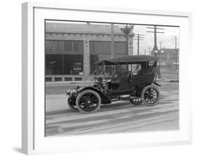 Vintage Automobile, Seattle, 1915-Ashael Curtis-Framed Giclee Print