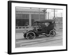 Vintage Automobile, Seattle, 1915-Ashael Curtis-Framed Giclee Print