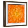 Vintage Autumn Leaves Pattern Background-cienpies-Framed Art Print