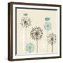 Vintage Background with Birds and Flowers-mcherevan-Framed Art Print