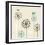 Vintage Background with Birds and Flowers-mcherevan-Framed Art Print