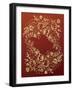 Vintage Background-irska-Framed Art Print