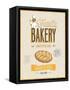 Vintage Bakery Poster-avean-Framed Stretched Canvas