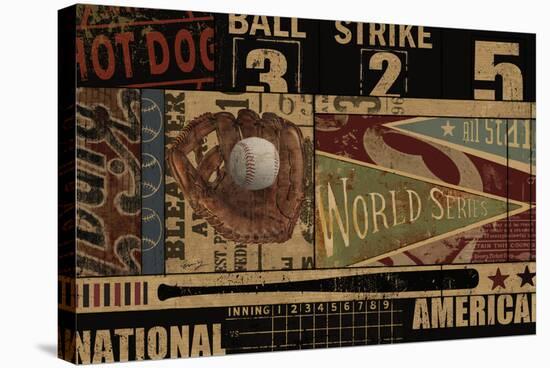 Vintage Ball Park-Eric Yang-Stretched Canvas