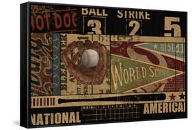 Vintage Ball Park-Eric Yang-Framed Stretched Canvas