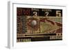 Vintage Ball Park-Eric Yang-Framed Art Print