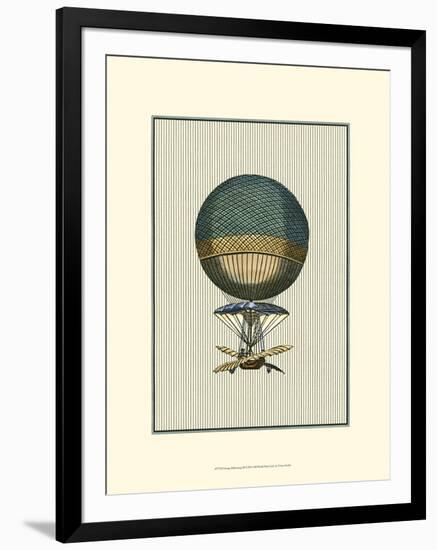 Vintage Ballooning III-null-Framed Art Print