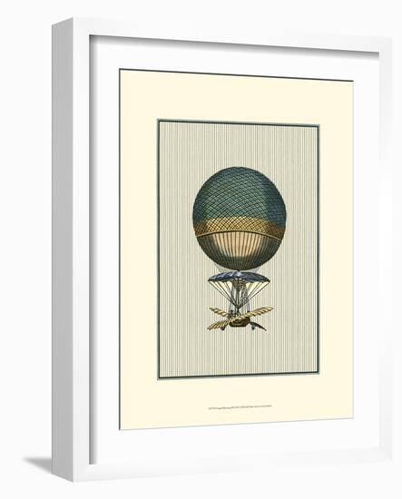 Vintage Ballooning III-null-Framed Art Print