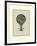 Vintage Ballooning IV-null-Framed Art Print