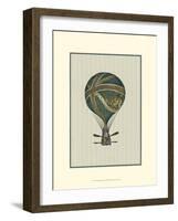 Vintage Ballooning IV-null-Framed Art Print