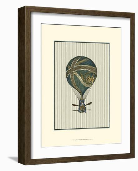 Vintage Ballooning IV-null-Framed Art Print