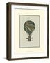 Vintage Ballooning IV-null-Framed Art Print