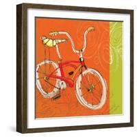 Vintage Banana Bike-Robbin Rawlings-Framed Art Print