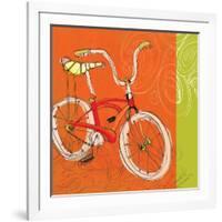 Vintage Banana Bike-Robbin Rawlings-Framed Art Print