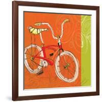 Vintage Banana Bike-Robbin Rawlings-Framed Art Print