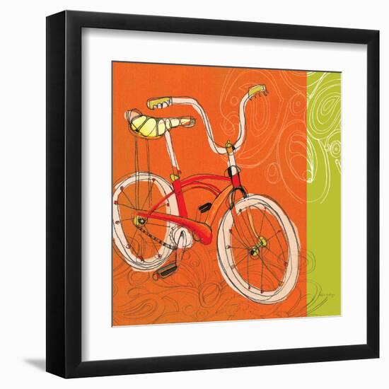 Vintage Banana Bike-Robbin Rawlings-Framed Art Print