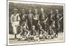 Vintage Baseball Team-null-Mounted Art Print