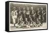 Vintage Baseball Team-null-Framed Stretched Canvas