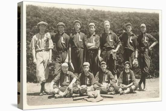 Vintage Baseball Team-null-Stretched Canvas