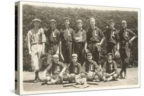 Vintage Baseball Team-null-Stretched Canvas