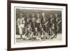 Vintage Baseball Team-null-Framed Premium Giclee Print